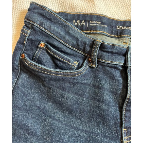 Denver Hayes Size 12 Ladies Blue Jean Shorts - Picture 5 of 6